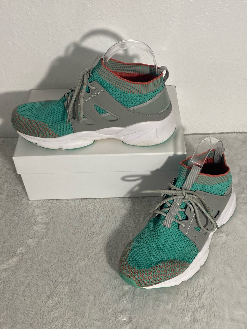 Propet Stability Striders Mint Grey Sneakers Women’s Size 7.5W(D) Wide